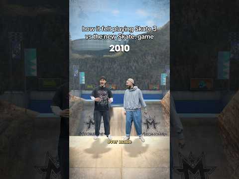 Things have changed… 😂🔥 #comedy #videogames #skate #skate3 #skate4 #skateboarding