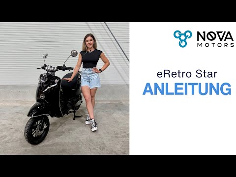 Bedienungsanleitung - Nova Motors eRetro Star 50 Elektroroller
