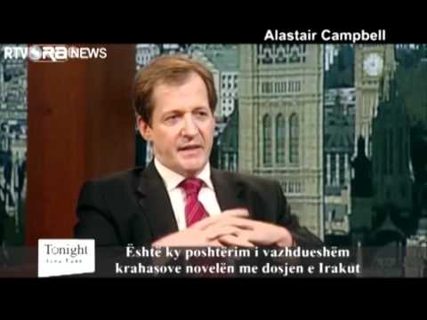 Alastair Campbell ne ''Tonight Ilva Tare''