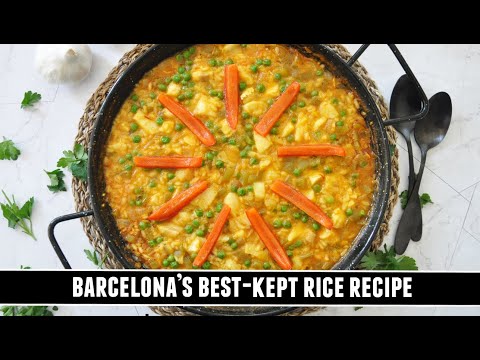 Barcelona's BEST-KEPT Rice Recipe | Arroz Meloso con Bacalao