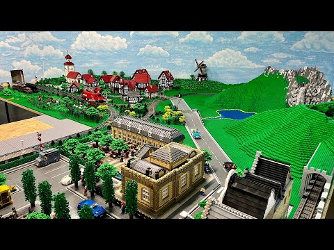 Übergang von Stadt auf Land - Bau einer Lego Stadt Teil 228.