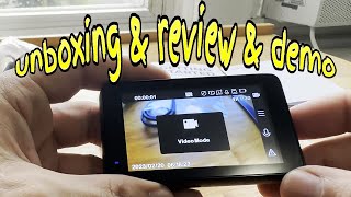 iZEEKER iD400 Dash Cam Unboxing & Review & Demonstration