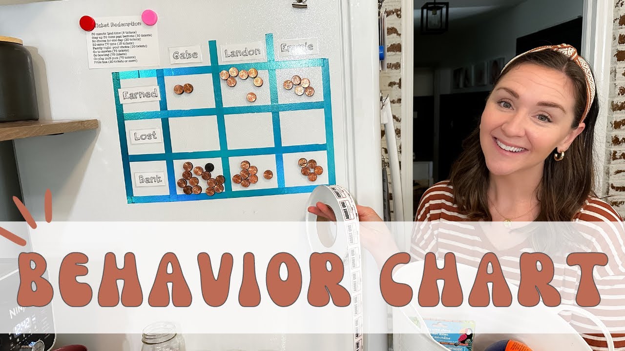 This Worked Like a Charm! // Our Behavior Chart