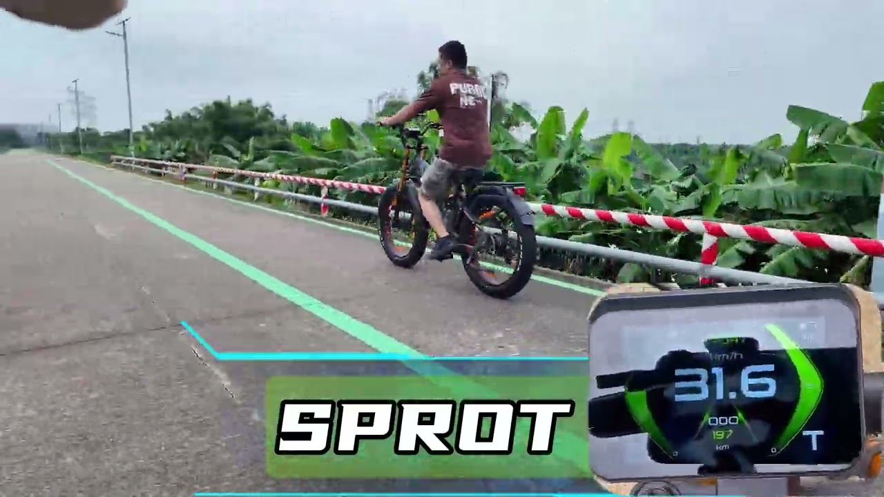 Test prędkości i mocy roweru elektrycznego HM26: szybciej, niż myślisz! 🚴⚡