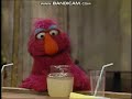Classic Sesame Street Telly And Elmo Drinks Lemonade Part 1 1987