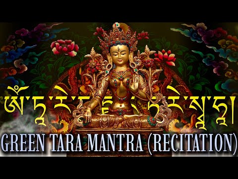 ☸Green Tara Mantra(1 hour)Om Tare Tuttare Ture Soha|Most Powerful Devi Mantra Recitation|Dolma