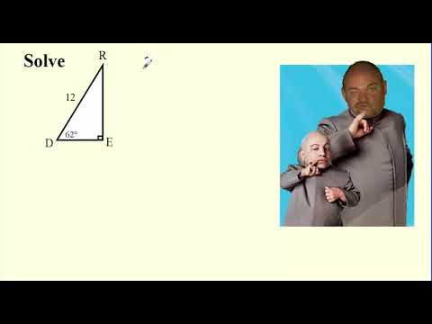 Algebra 2 - 9.1 Intro to Trigonometry
