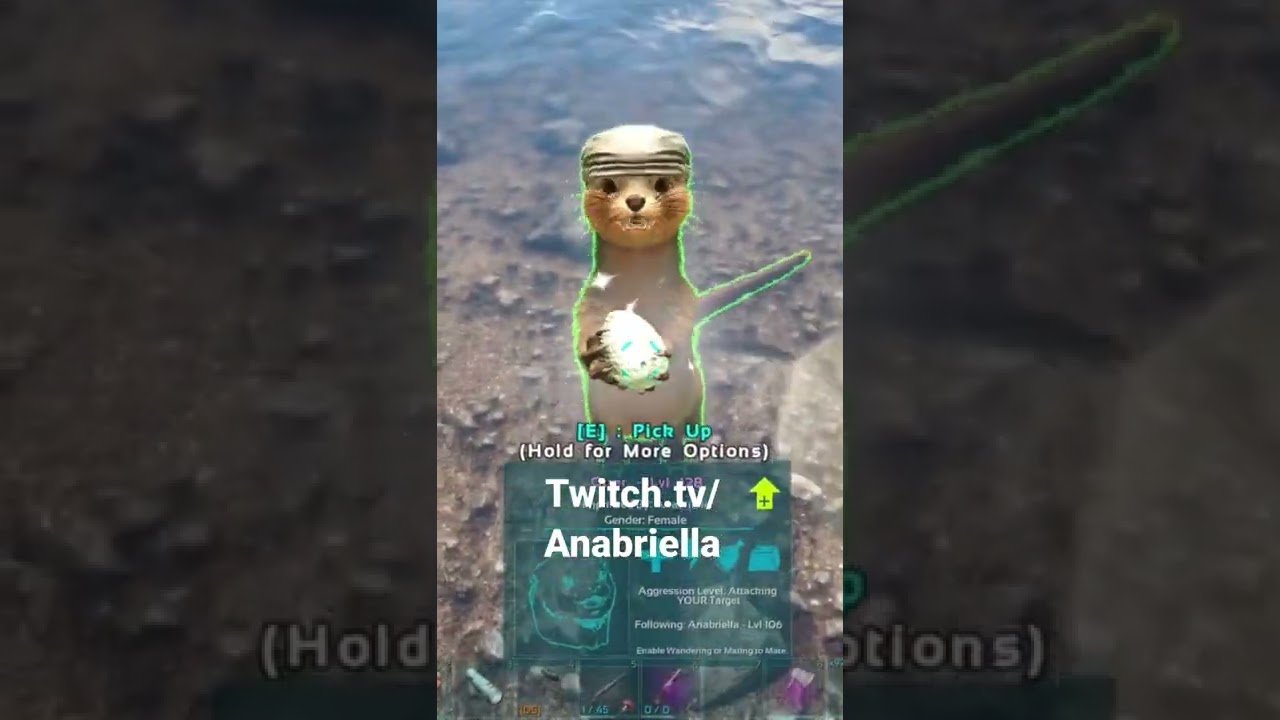 I didn't know otters could do this ❤️ #ark #playark #ARKSurvivalEvolved #fjordur #gaming #otter