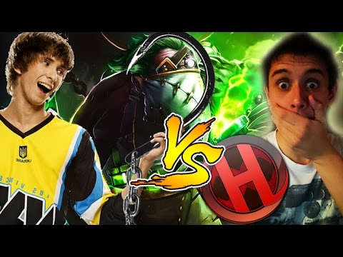 Dota 2 PUDGE BATTLE | Na`Vi.Dendi vs. hOlyhexOr
