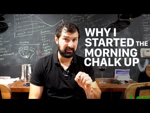 Morning Chalk Up