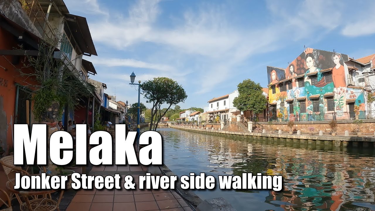 Stroll along the Melaka River Walk and enjoy vibrant street art and cafes.