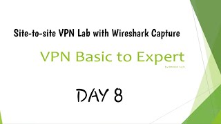 VPN - Virtual Private Network || Site to Site VPN with LAB || Network Engineer || 2020 || Wireshark