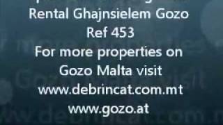 preview picture of video 'Apartment for Long Term Rental Ghajnsielem Gozo Ref 453 Malta'