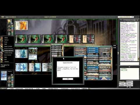 #MTGO #MTG Legacy PE Rnd 5 Dredge vs. Affinity
