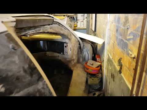 53 - interior coming along very well including roof covering