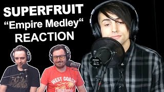 &quot;Superfruit - Empire Medley&quot; Singers Reaction