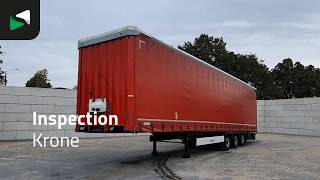 Semi-remorque à rideaux coulissants Krone SD Lift Axle MOT 11/27 à vendre - Image 4 | Autoline TD Semi-remorque à rideaux coulissants Krone SD Lift Axle MOT 11/27 | Image 4 - Autoline