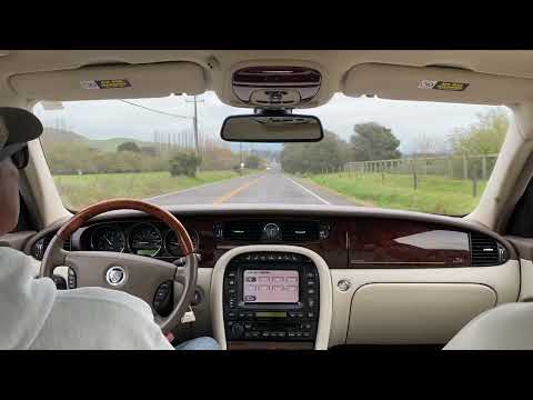 2008 Jaguar XJ Vanden Plas Driving
