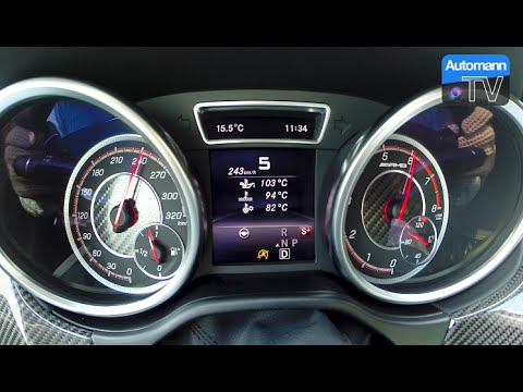 2016 Mercedes-AMG GLE 63 S - 0-253 km/h acceleration (60 fps)