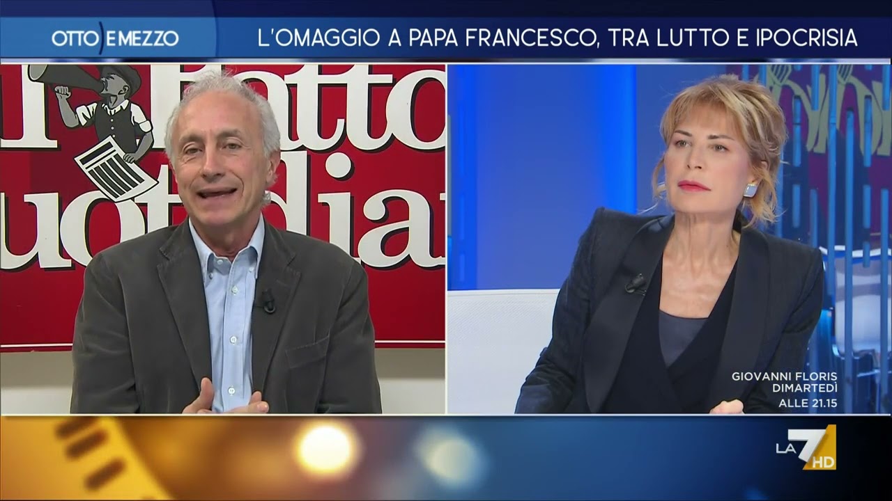 Papa Francesco, la critica di Marco Travaglio: "Leader sciacalli, fanno il salto sul carro funebre"