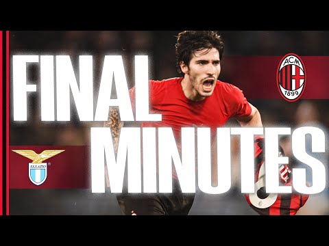 𝐓𝐨𝐧𝐚𝐥𝐢: la zampata Scudetto | Minuti finali | Lazio 1-2 Milan | Serie A 2021/22