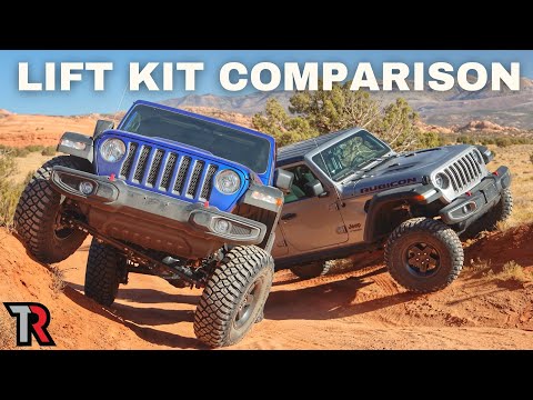 The Ultimate Jeep Wrangler Lift Kit Comparison – Install & Measurements