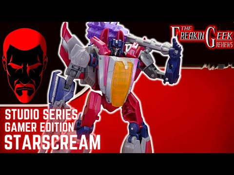 Studio Series Gamer Edition STARSCREAM: EmGo's Transformers Reviews N' Stuff