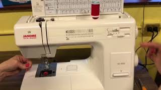 Threading a Janome Bobbin