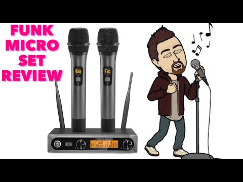 Bühne frei für das TONOR TW820 Funk Mikrofon Set - Bühnenauftritte, Karaoke, Party, ... REVIEW TEST