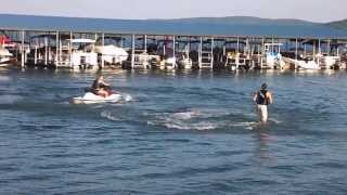preview picture of video 'Airboards at Surf the Bay Festival - Fairfield Bay Marina - Fri Jun 14 2013'