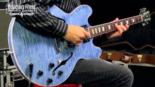 Video thumbnail for Gibson 2015 Memphis Limited Run ES-335 Figured Semi-Hollow Electric Guitar by Musician's Friend