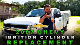 2007 - 2014 Chevy Ignition Cylinder Replacement || GMC Sierra Silverado Suburban Tahoe Yukon