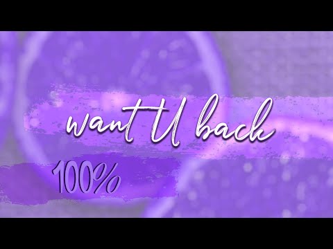 [COVER] 100% - WANT YOU BACK