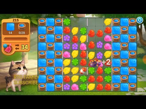 Lets play Meow match level 215 HARD LEVEL HD 1080P