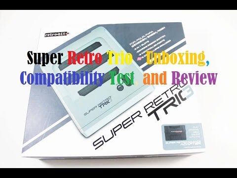 Super Retro Trio: Console Unboxing, Compatibility Test, and Review