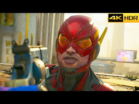 Deadshot Shoots The Flash Scene (2023) 4K HDR 60FPS