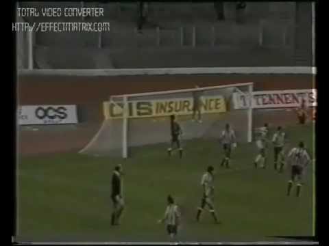 1985/86.- Celtic FC 1 Vs Atlético Madrid 2 (Recopa de Europa - Primera Ronda Vta.)