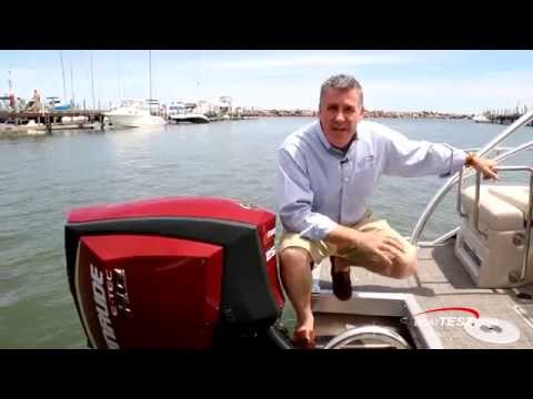 Evinrude E-TEC G2 250 H.O. Engine Test 2014- By BoatTest.com
