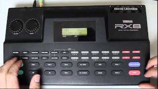 Video thumbnail for Yamaha RX8 Drum Machine by Synth Universe