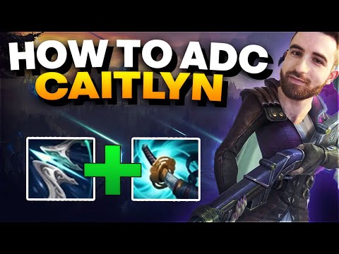 How to Dominate Lane Phase with Caitlyn - Caitlyn ADC Gameplay