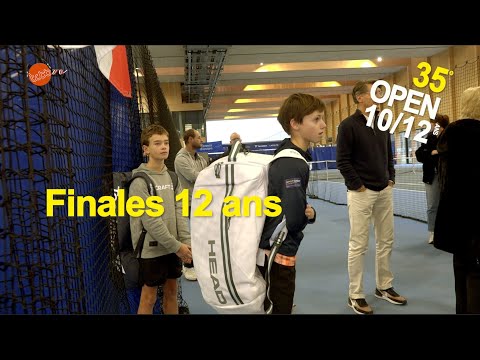 35e Open du TCBB : les finales de l'Open 10-12 du TCBB...
