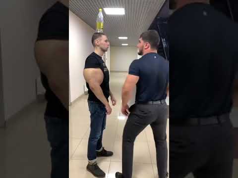 Meeting Chechen Hulk vs Russian Bazooka Hands