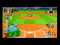 Mario Superstar Baseball Exhibition Game 1 Waluigi Mystiques VS Jr Fangs