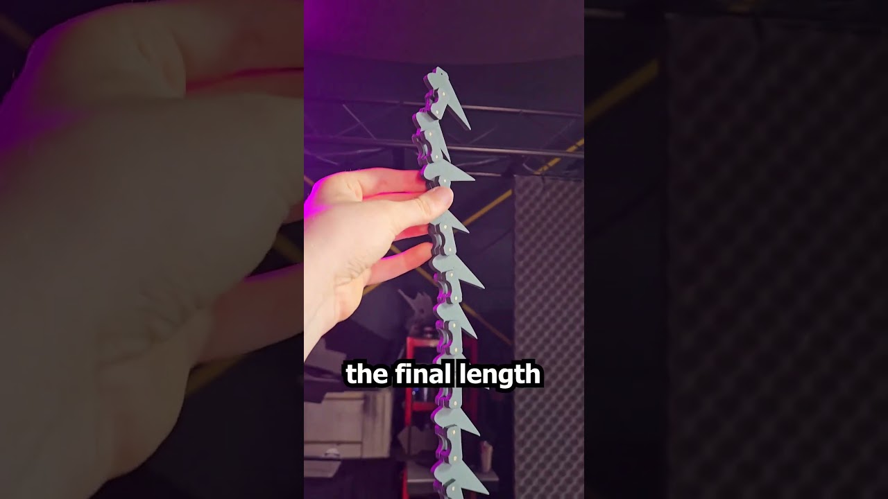 Moving Foam Chainsaw (Chainsawman Cosplay)