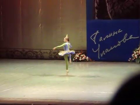 Zhiganshina, Teachers: Petrova, Kuramshin Bronze medal, Cloun's variation, 32 fouette," Swan lake"