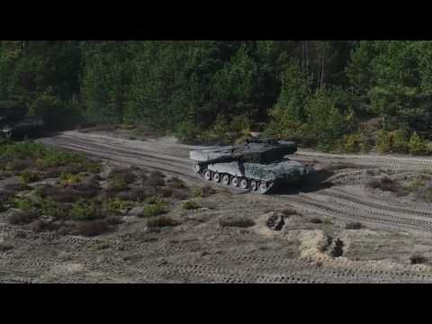 Polish and U.S. troops conduct Tank Maneuverability Training