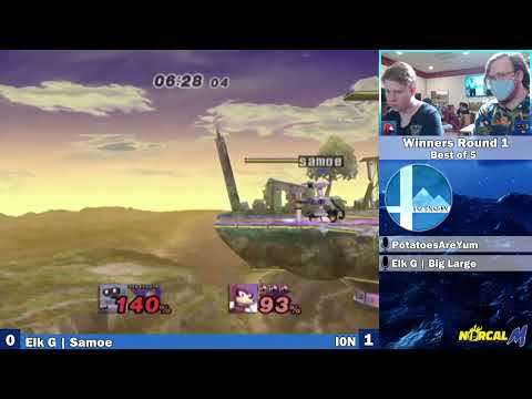 "Ascension 8/6/22" - Elk G | Samoe (ROB/Zelda) v. I0N (Knux) - Winners R1