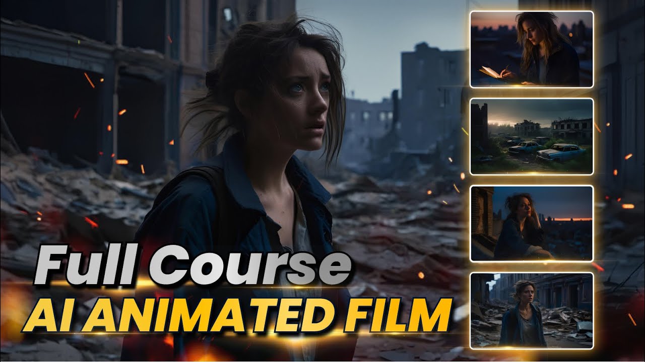 Full Course - Create AI Animated Film Videos for FREE