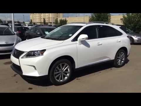 2015 Lexus RX 350 AWD Touring Package Review in White - Westend Edmonton