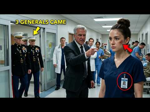 The CEO Hit the “Quiet Nurse”—Next Day, 3 Marine Generals Walked In and Everyone Froze
